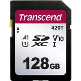 Transcend - TS128GSDC420T - SD-kaart - 128 GB - V30 Video Speed Class