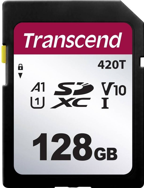 Transcend - TS128GSDC420T - SD-kaart - 128 GB - V30 Video Speed Class