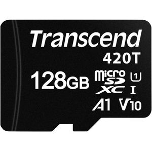 Transcend TS128GUSD420T microSD-kaart Industrial 128 GB Class 10 UHS-I