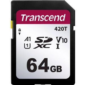 Transcend SD-kaart Industrial 64 GB v30 Video Speed Class