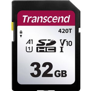Transcend TS32GSDC420T SD-kaart Industrial 32 GB v30 Video