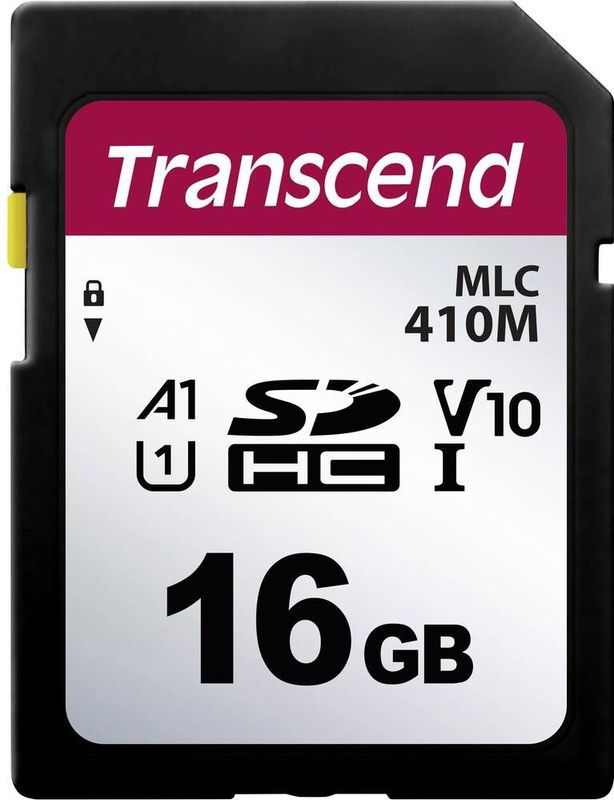 Transcend SD-kaart Industrial 16 GB - Class 10 UHS-I