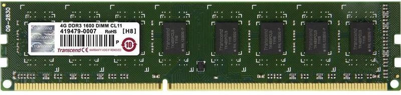 Transcend - JetRam - RAM - 2GB - DDR3 - 1600MHz - DIMM 288 pin