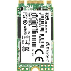 Transcend MTS552T2 64GB - M.2 SSD - SATA 6 Gb/s