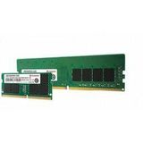 Transcend 16GB DDR4 3200 MT/s UDIMM 288pin 1R x8 ongebufferd (2 x 8GB, 3200 MHz, DDR4 RAM, DIMM 288 pin), RAM