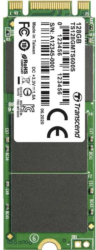 Transcend - MTS600S - SSD - 128 GB - M.2 2280