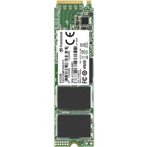 Transcend MTE652T2 512 GB NVMe/PCIe M.2 SSD 2280 harde schijf PCIe NVMe 3.0 x4 Industrial TS512GMTE652T2