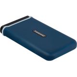 Transcend ESD370C 1 TB Externe SSD harde schijf USB-C, USB-A Marine-blauw TS1TESD370C