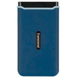 Transcend ESD370C - Externe SSD - 1 TB - USB-C - Marine-blauw