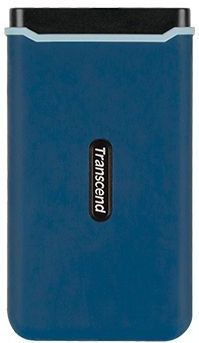 Transcend ESD370C - Externe SSD - 1 TB - USB-C - Marine-blauw