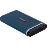 Transcend - ESD370C - Draagbare SSD - Marineblauw - 500GB