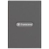 Transcend RDE2 Externe geheugenkaartlezer USB 3.2 Gen 2, SD Grijs