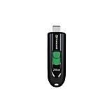 Transcend JetFlash 790C - USB-Flash-Laufwerk - 256 GB - USB-C 3.2 Gen 1 - Schwarz