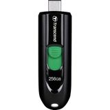 Transcend JetFlash 790C USB-stick 256 GB Zwart TS256GJF790C USB-C USB 3.2 (Gen 1)