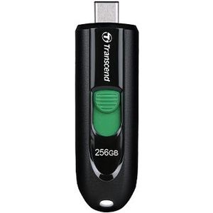 Transcend JetFlash 790C USB-stick 256GB zwart TS256GJF790C USB-C™ USB 3.2 (Gen 1)