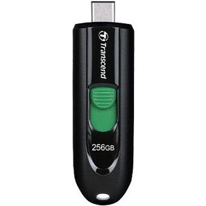 Transcend JetFlash 790C USB-stick 256GB zwart TS256GJF790C USB-C USB 3.2 (Gen 1)