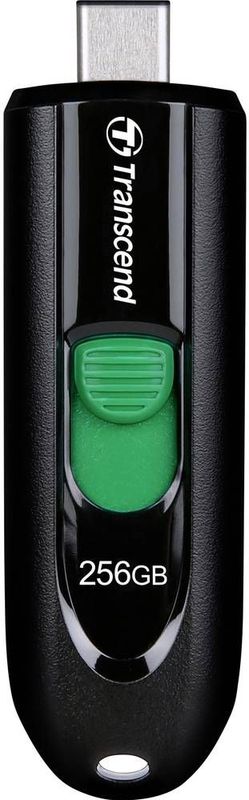 Transcend JetFlash 790C USB-stick 256 GB Zwart TS256GJF790C USB-C USB 3.2 (Gen 1)