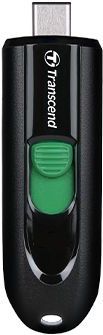 Transcend JetFlash 790C USB-stick 128 GB Zwart TS128GJF790C USB-C USB 3.2 (Gen 1)