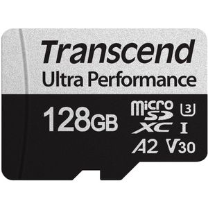 Transcend microSDXC 340S microSDHC-kaart 128 GB Class 10, Class 3 UHS-I