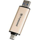 Transcend JetFlash 930C USB-stick 128 GB - Goud - USB 3.2 Gen 1