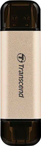Transcend JetFlash 930C USB-stick 128 GB - Goud - USB 3.2 Gen 1