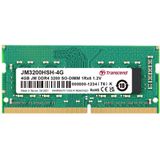 Transcend Jetram 4GB DDR4 3200 MHz SODIMM geheugenmodule