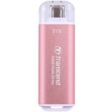Transcend ESD300P Externe SSD 2 TB - Roze