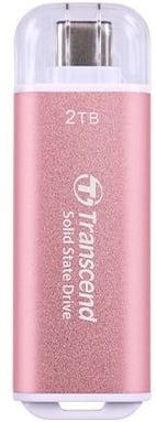 Transcend ESD300P Externe SSD 2 TB - Roze