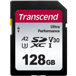 Transcend TS64GSDC340S SDXC-kaart 128 GB A1 A2 v30 Video
