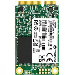Transcend MSA372M - 256 GB mSATA SSD - SATA III - Industrial