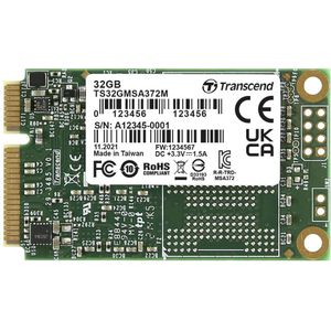 Transcend MSA372M 32 GB mSATA SSD harde schijf SATA III Industrial TS32GMSA372M