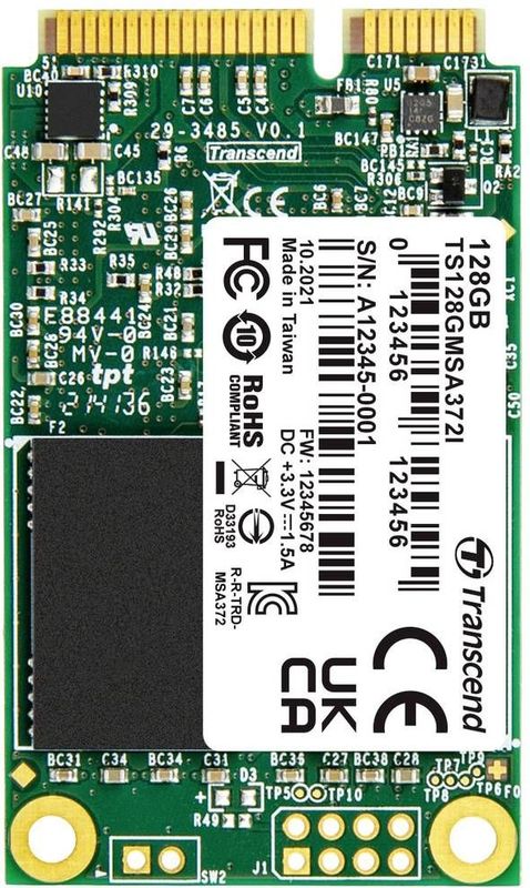 Transcend - MSA372I - SSD - 128 GB - 6,35 cm (2,5 inch) - SATA III