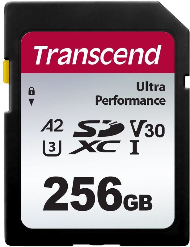 Transcend TS64GSDC340S SDXC-kaart 256 GB A1 A2 v30 Video