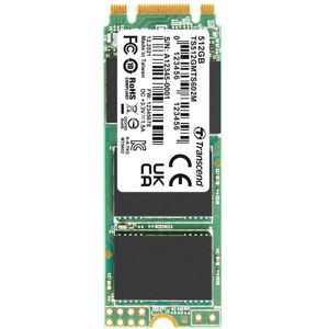 Transcend MTS602M 512 GB SATA M.2 SSD 2260 harde schijf SATA III Industrial TS512GMTS602M