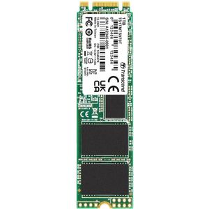 Transcend MTS970T 1 TB SATA M.2 SSD 2280 harde schijf SATA III Industrial TS1TMTS970T