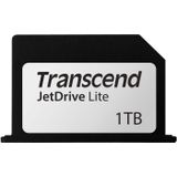 Transcend 1 TB JDL330 JetDrive Lite 330 Uitbreidingskaart voor MacBook Pro 2021 tot 95/75 MB/s,1TB,grijs