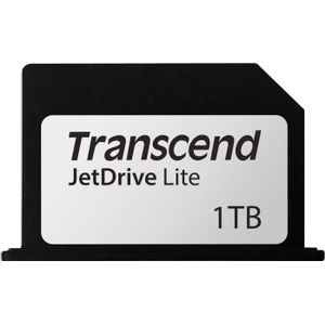 Transcend JetDrive Lite 330 (SDXC, 1000 GB), Geheugenkaart, Zwart