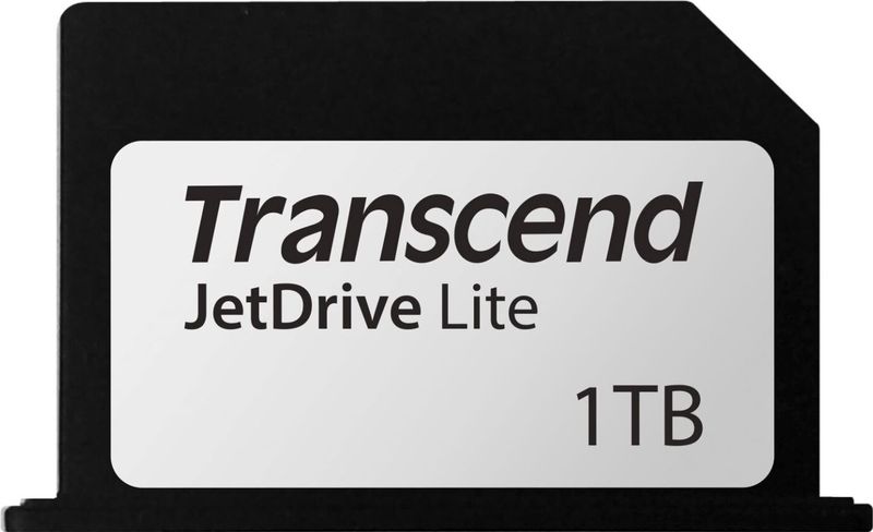 Transcend JetDriveLite 330 Apple uitbreidingskaart 1 TB Schokbestendig, Waterdicht, Stofdicht