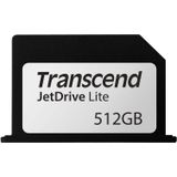 Transcend JetDrive Lite 330 (CF, 512 GB), Geheugenkaart, Zwart