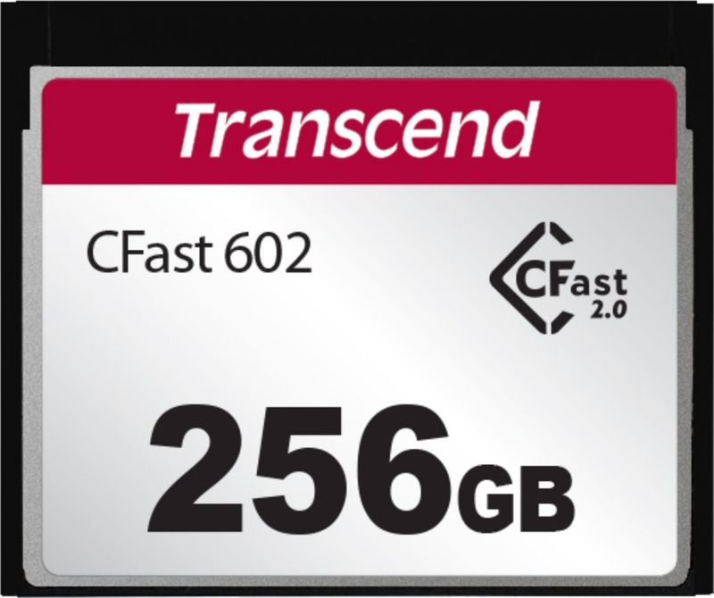 Transcend CFast-kaart Industrial 256 GB