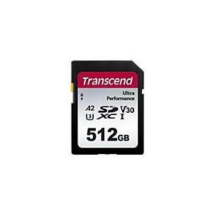 Transcend TS64GSDC340S SDXC-kaart 512 GB A1 A2 v30 Video