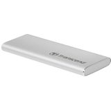 Transcend ESD260C Externe SSD - 250GB - USB-C USB-A - Zilver