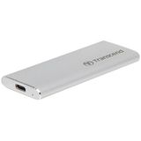 Transcend ESD260C Externe SSD - 250GB - USB-C USB-A - Zilver