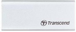 Transcend ESD260C Externe SSD - 250GB - USB-C USB-A - Zilver