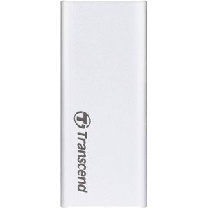 Transcend - ESD260C - Externe SSD - 500 GB - Zilver - USB-C, USB-A