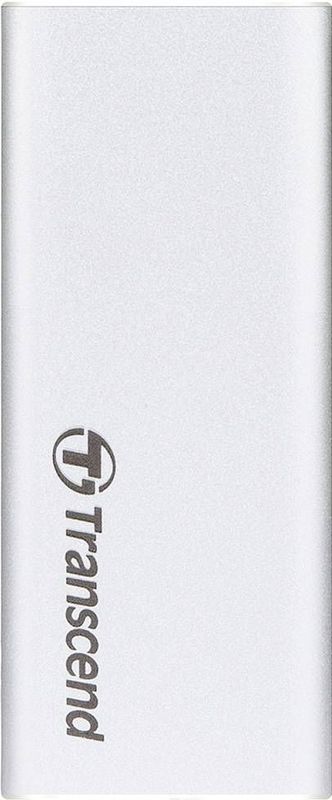 Transcend - ESD260C - Externe SSD - 500 GB - Zilver - USB-C, USB-A