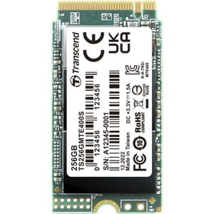 Transcend MTS400S SSD - 256 GB - NVMe PCIe M.2 2242
