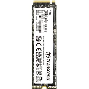 Transcend MTE712P 1 TB NVMe/PCIe M.2 SSD 2280 harde schijf PCIe NVMe 4.0 x4 Industrial TS1TMTE712P