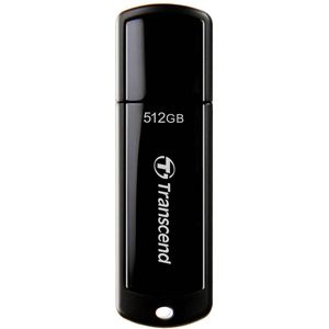 Transcend TS512GJF700 USB-stick 512 GB Zwart TS512GJF700 USB 3.2 Gen 1 (USB 3.0)