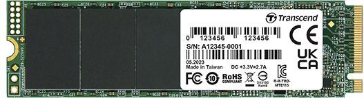 Transcend 115S M.2 500 GB PCI Express 3.0 3D NAND NVMe